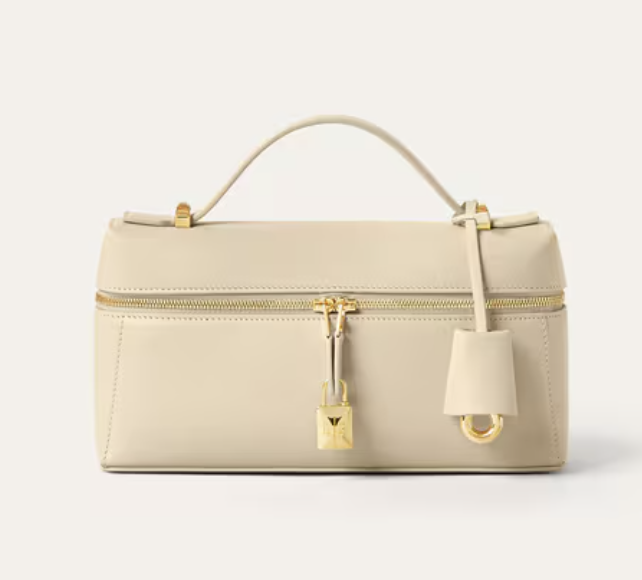 Loro Piana Extra Bag L23 in Sunday Morning/Sun Gold Calfskin