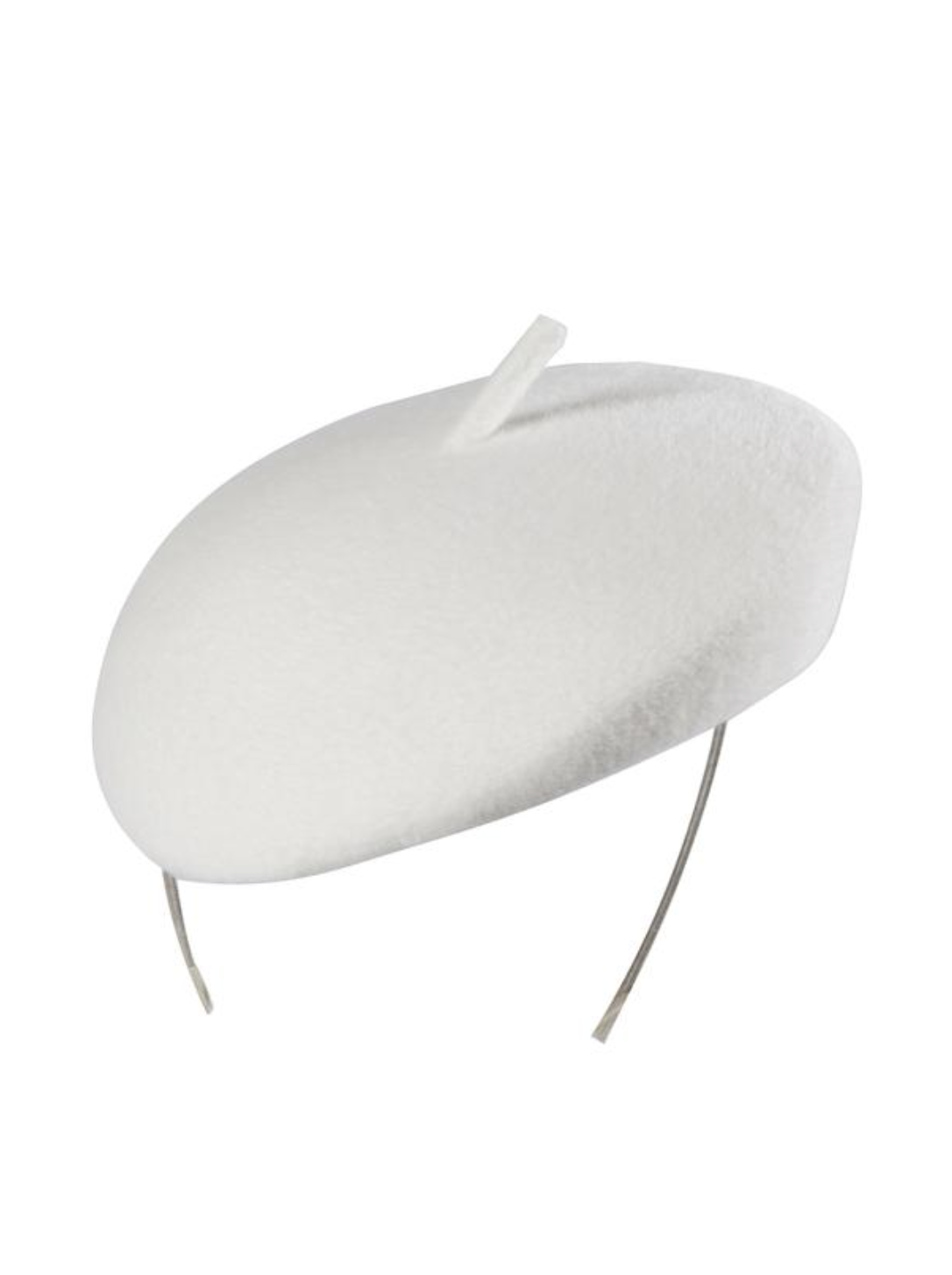 Emily London Valenza Beret Pillbox Hat in Burgundy