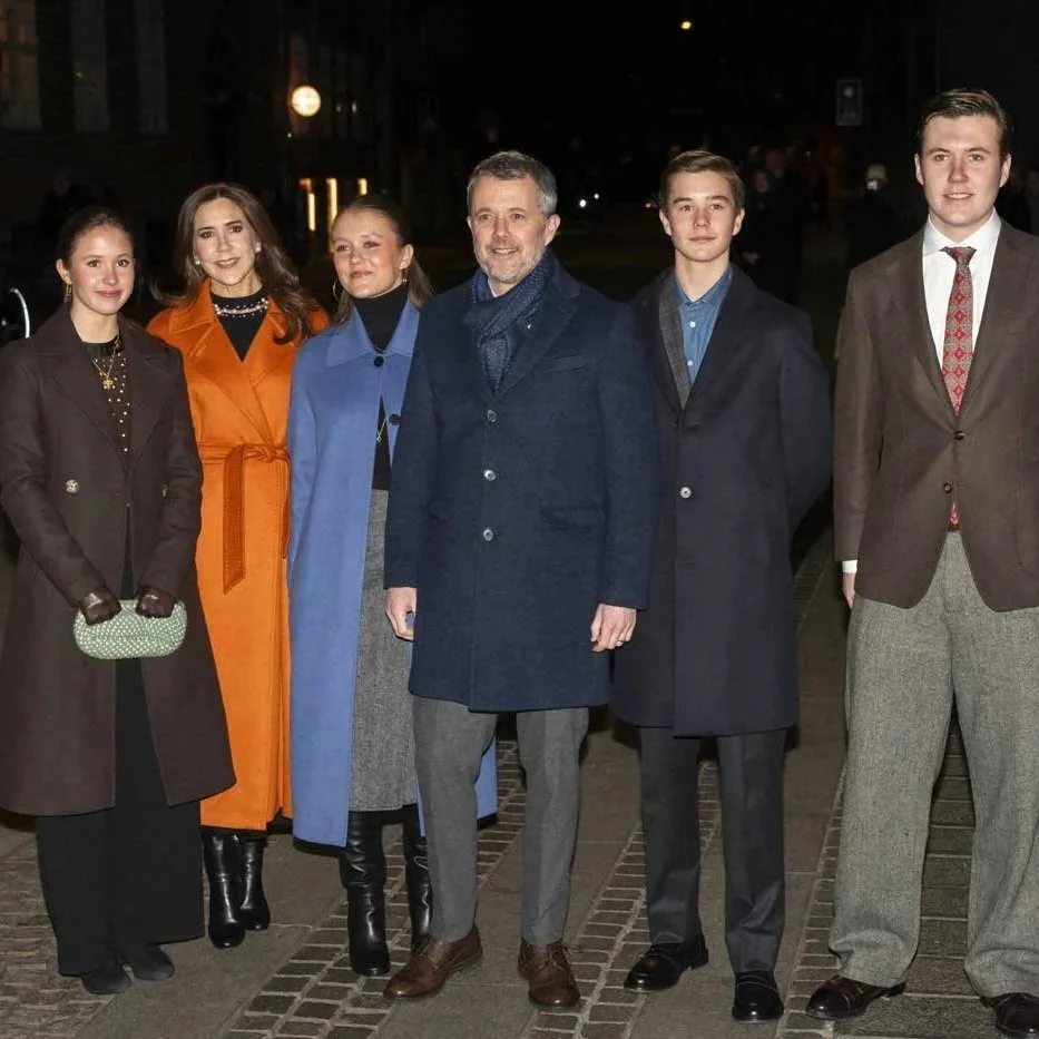 Danish Royal Family attends Christmas Eve and Christmas Day services