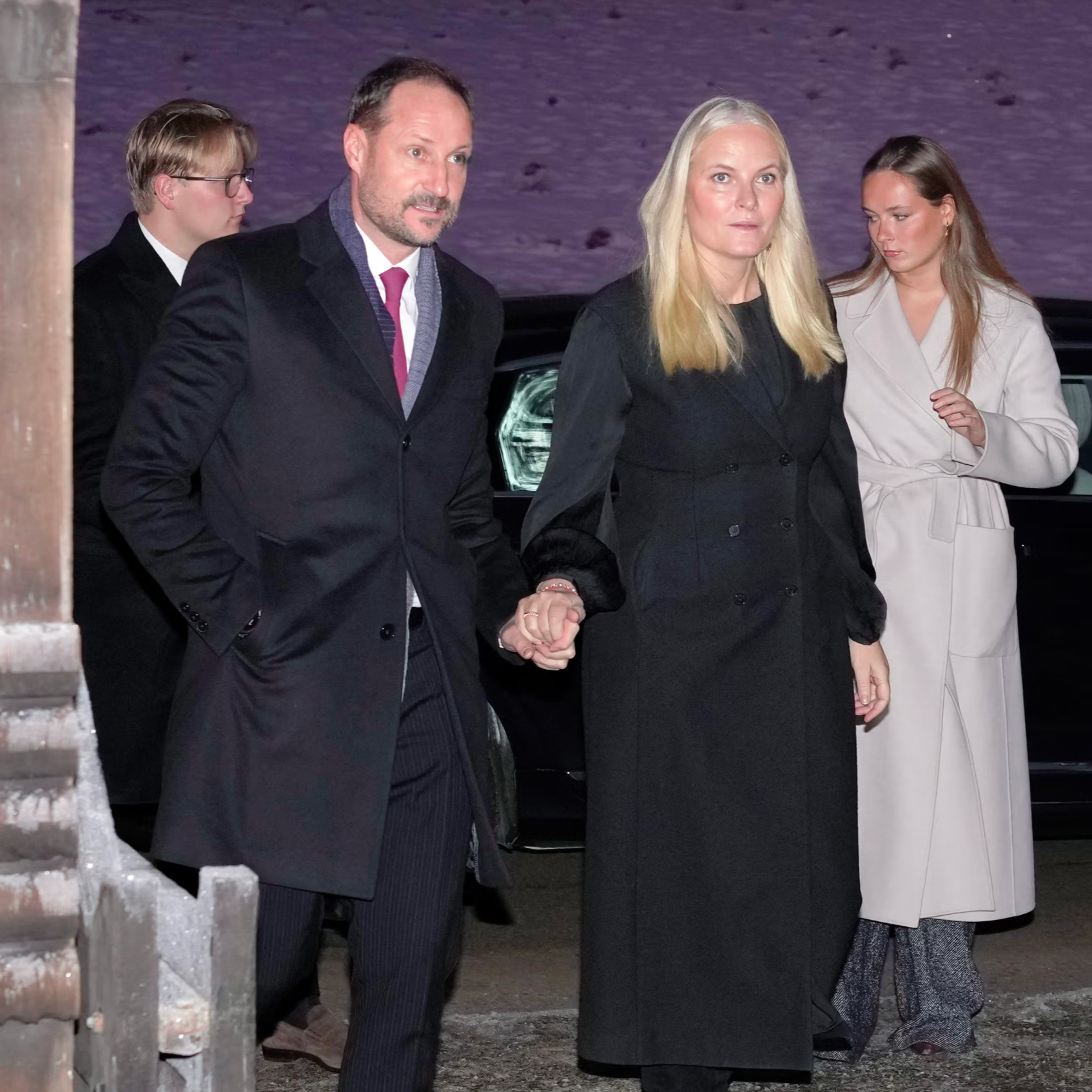 Norwegian Royal Family attends Christmas Eve and Christmas Day services