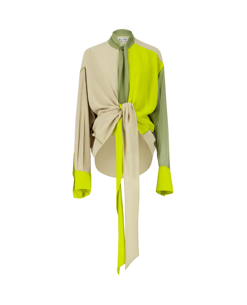 Alter Designs Lava Wrapped Shirt in Patchwork Silk.png