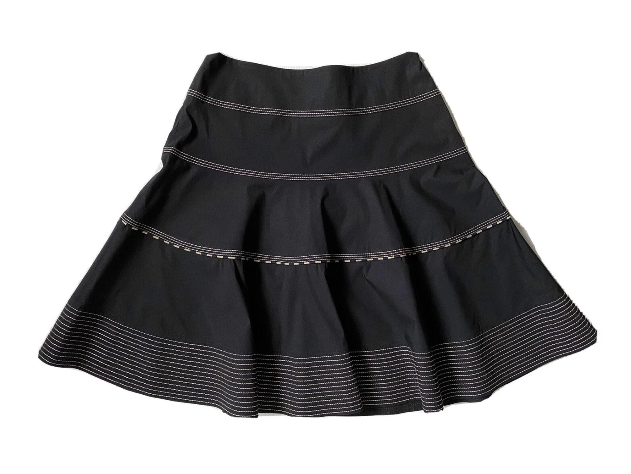 Paule Ka Stitch Detailed Skirt