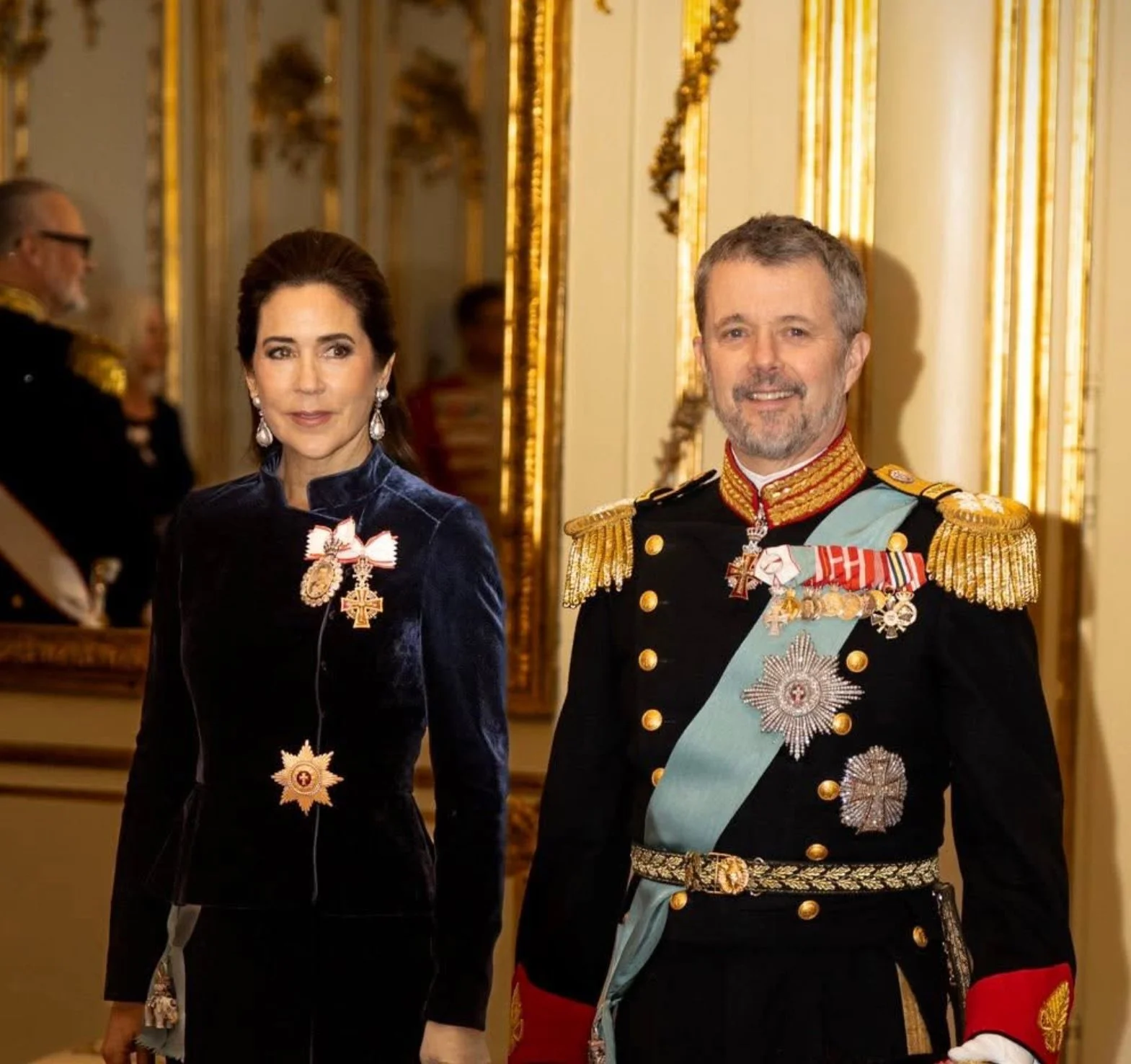 King Frederik and Queen Mary host New Year Receptions