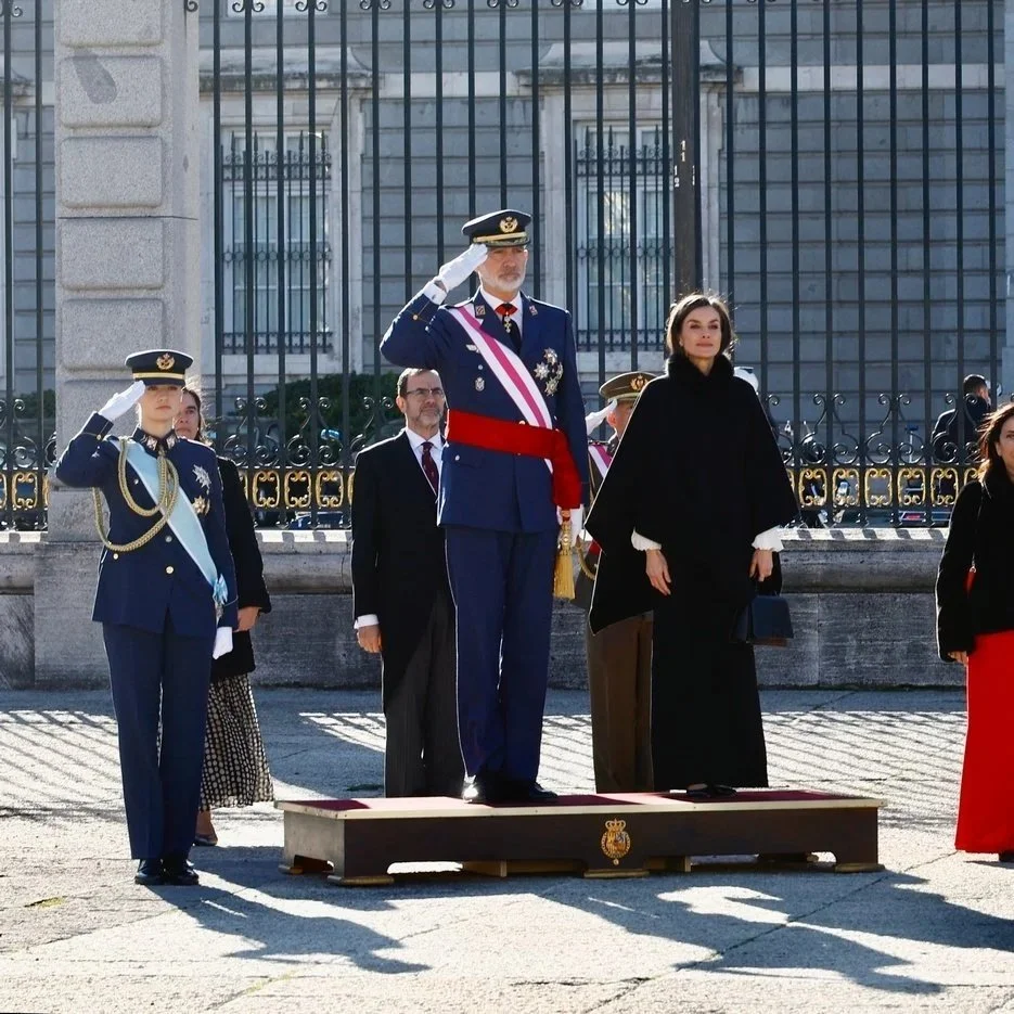 King Felipe, Queen Letizia and Princess Leonor attend 2026 Pascua Militar