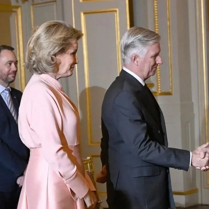 King Philippe and Queen Mathilde host New Year Reception
