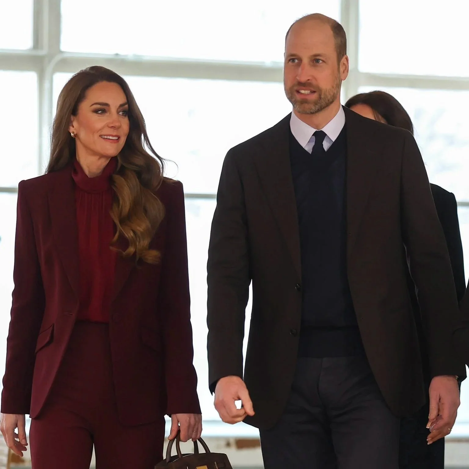 The Prince and Princess of Wales visit Charing Cross Hospital
