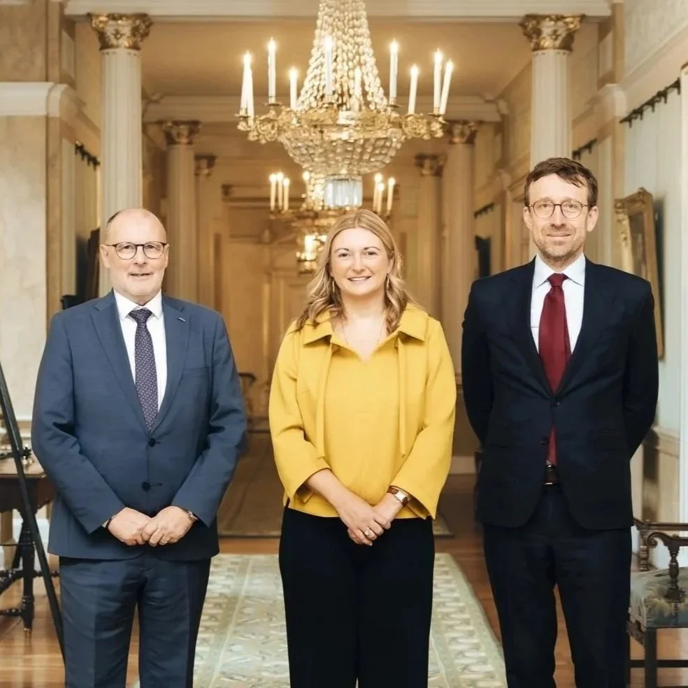 Grand Duchess Stéphanie meets representatives of Luxembourg Hospitals Federation