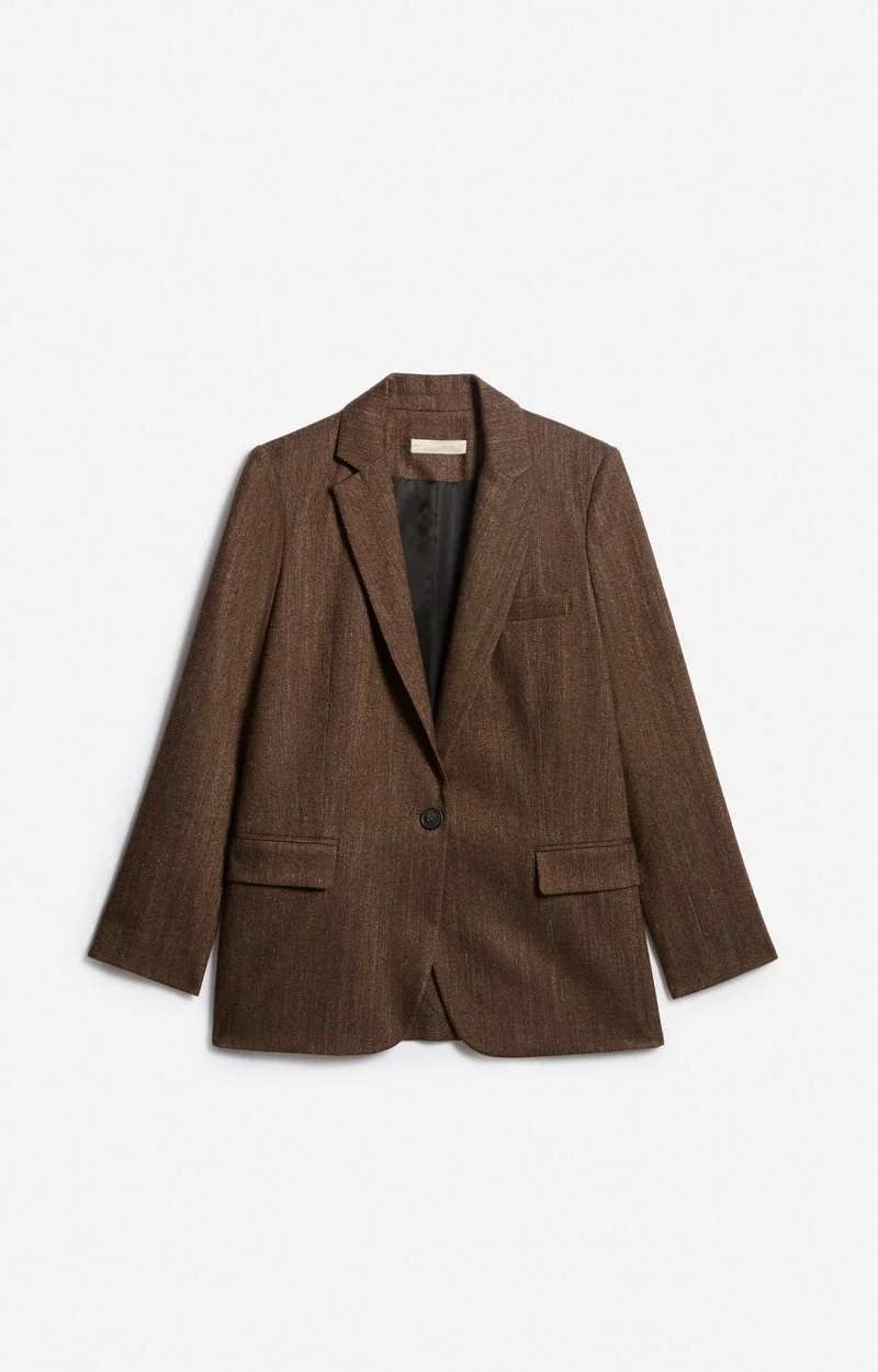 Vanessa Bruno Tilia Blazer in Classic Brown.jpg