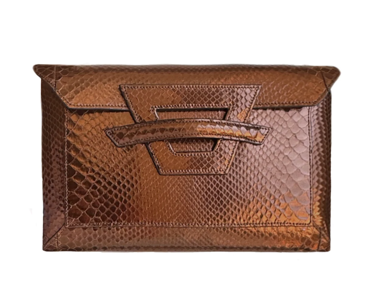 Sophie Habsburg Moneypenny Bag in Bronze Metal