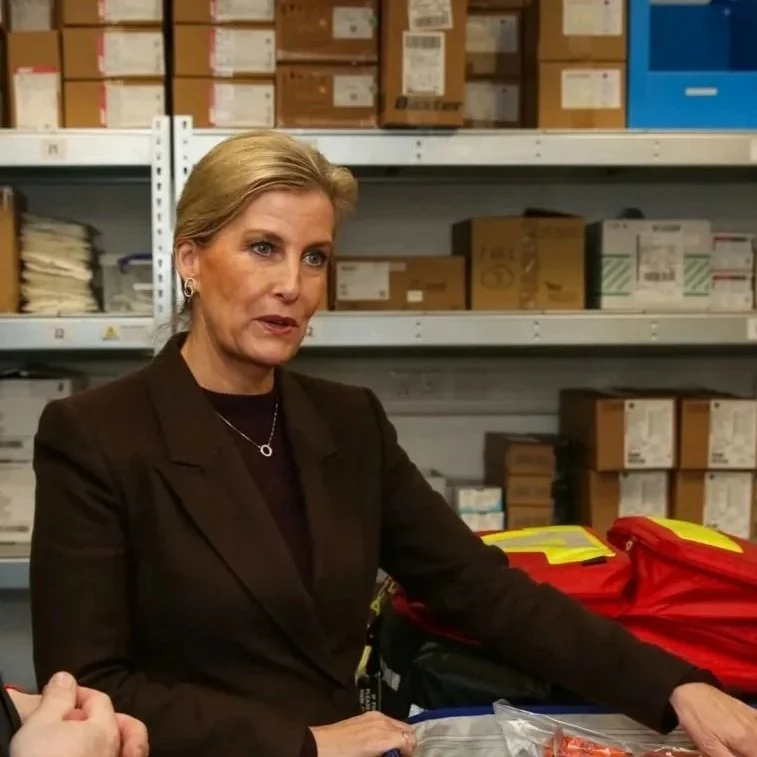 The Duchess of Edinburgh opens Pre-Hospital Education Centre at Thames Valley Air Ambulance