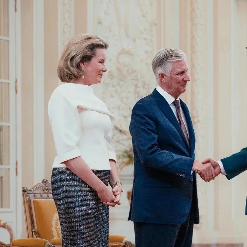King Philippe and Queen Mathilde host New Year Reception