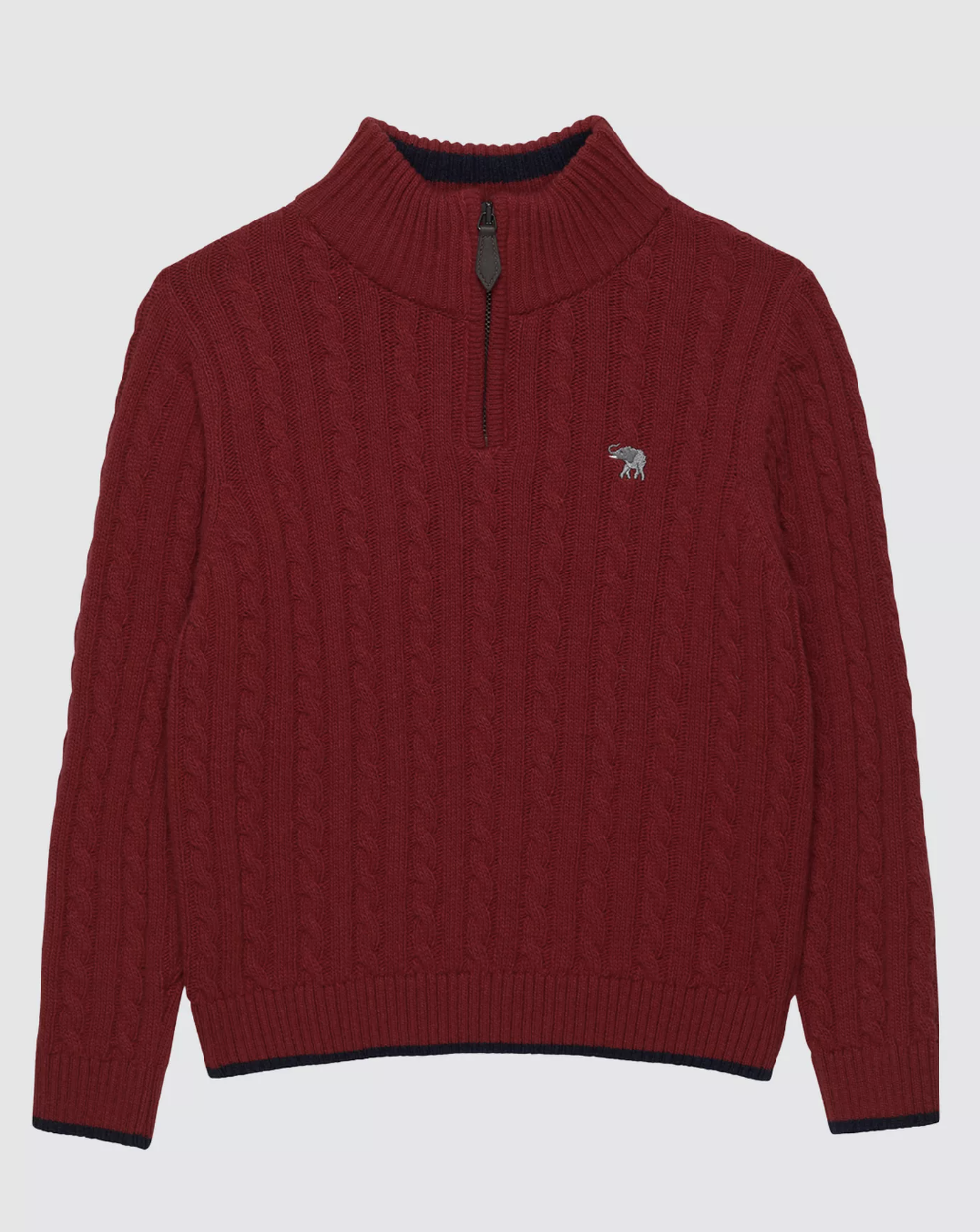 Trotters Christopher Half Zip Jumper