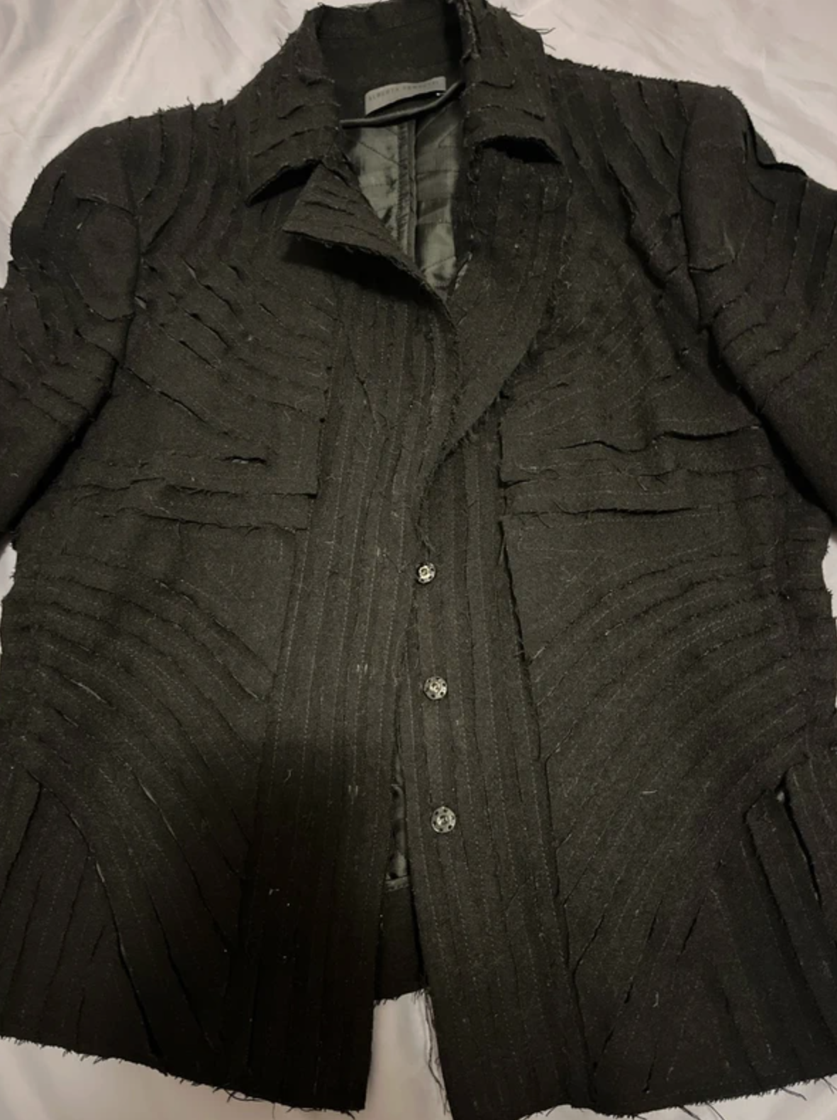 Alberta Ferretti Pleat Jacket