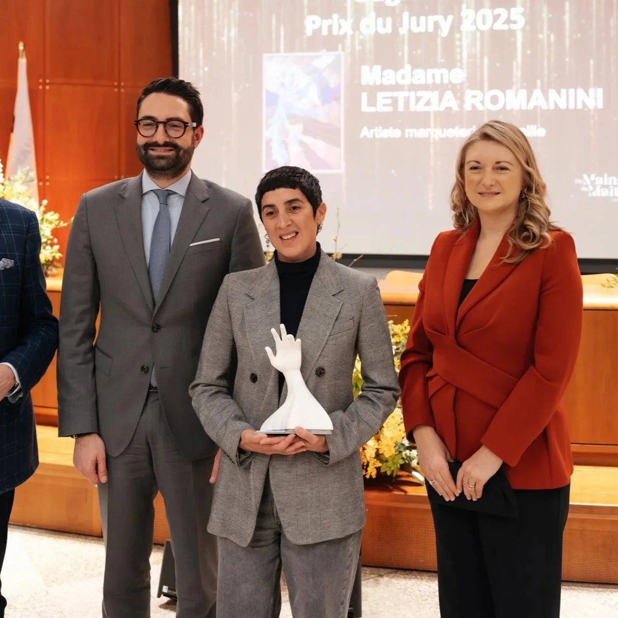 Grand Duchess Stéphanie presents 'De Mains de Maîtres' 2025 Prizes
