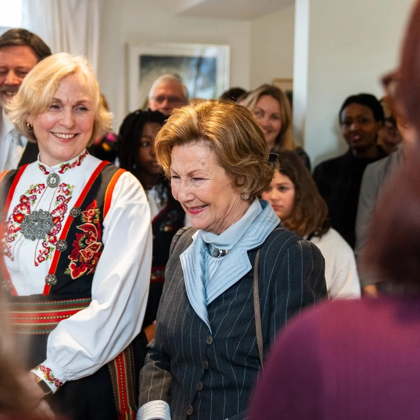 Queen Sonja marks 30th anniversary of Queen Sonja's Church and Cultural Centre in France
