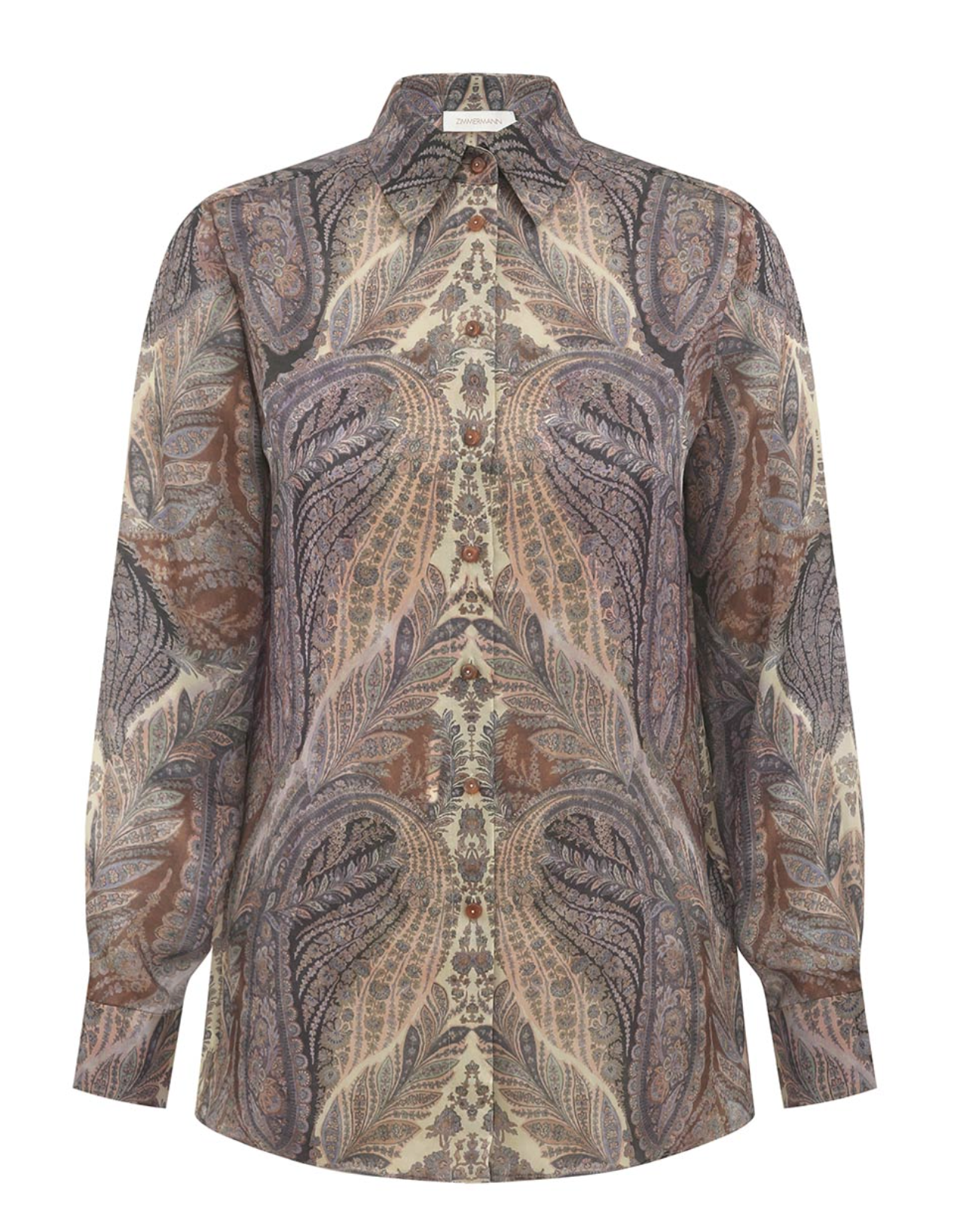 Zimmermann Hypnotic Satin Shirt