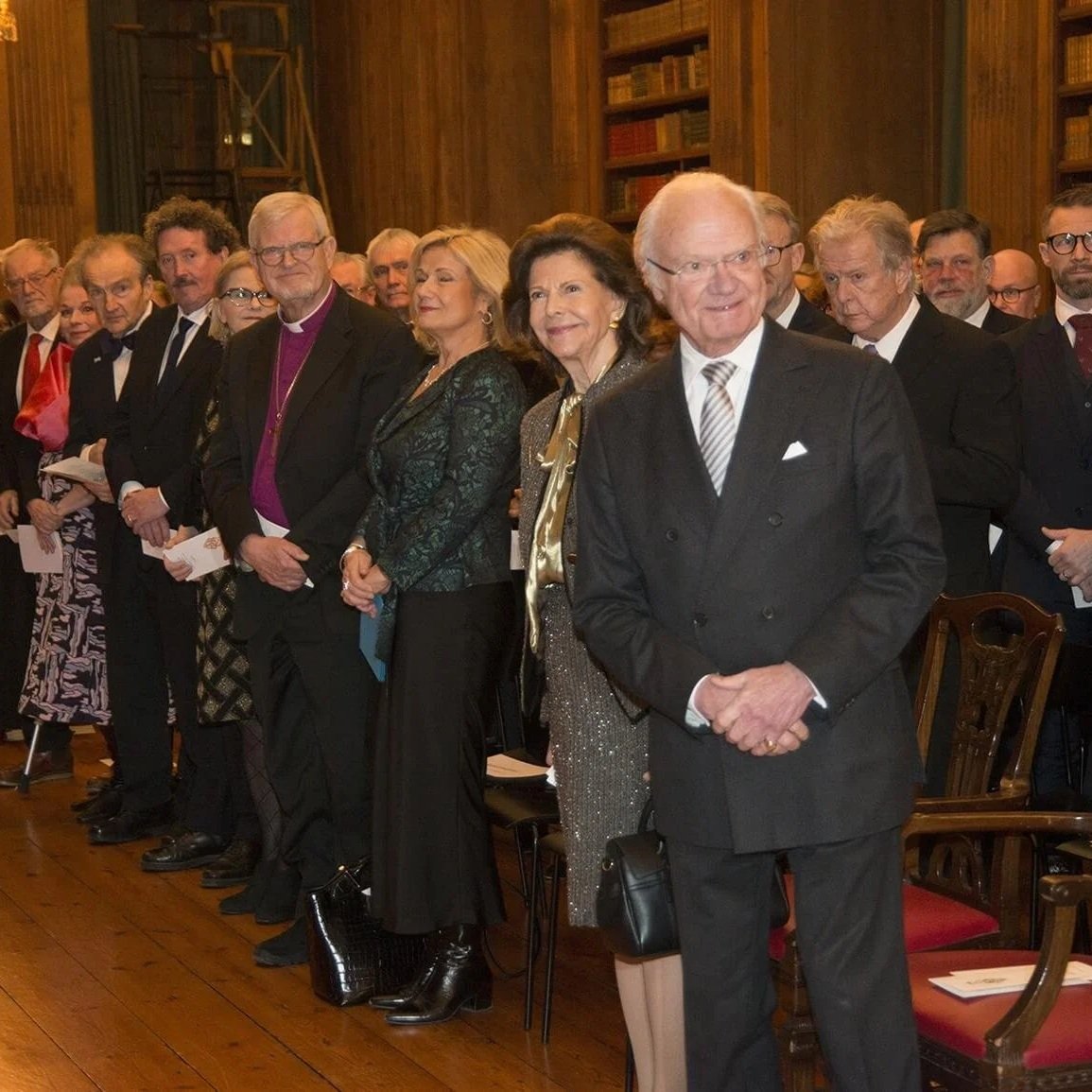King Carl Gustaf and Queen Silvia attend Gastronomic Academy's awards ceremony
