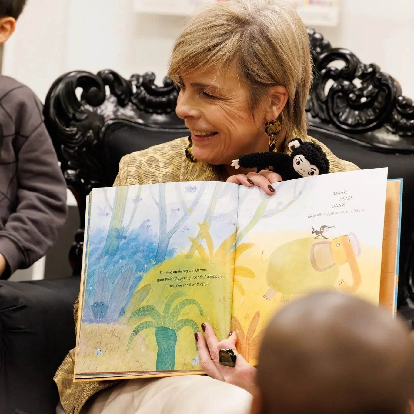 Princess Laurentien takes part in National Reading Days 2026 