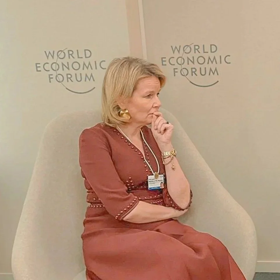 King Philippe and Queen Mathilde attend World Economic Forum - Days 2 &amp;3