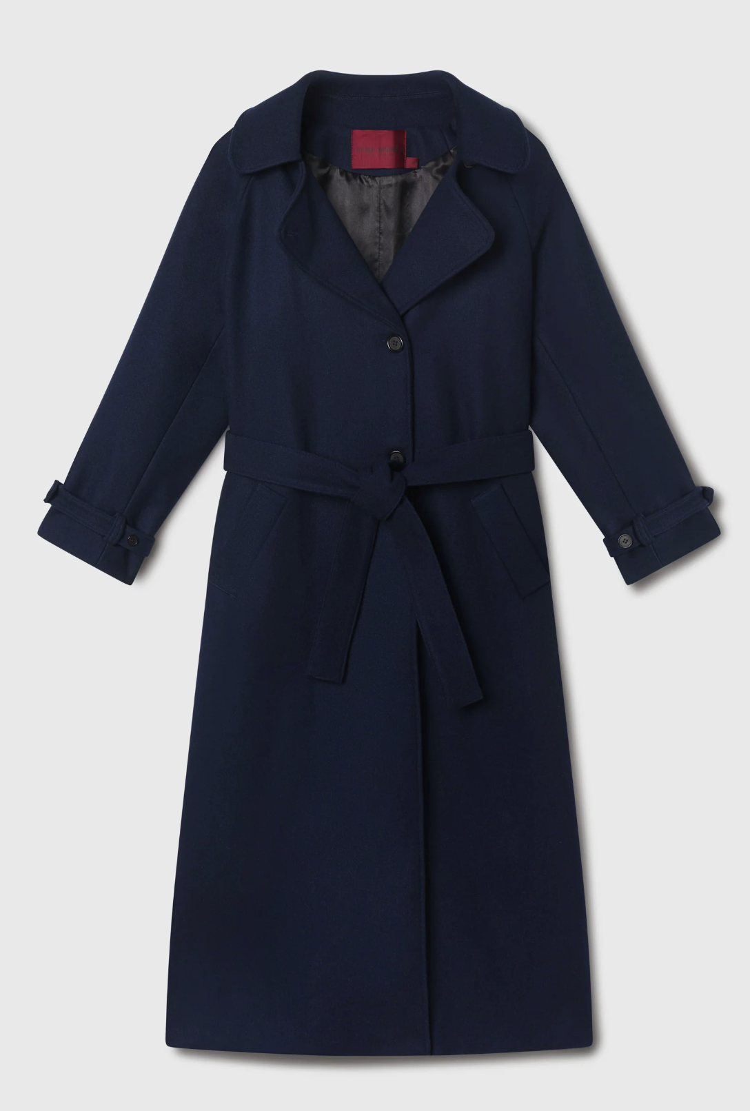 Heidi Merrick Fog Coat in Deep Sea