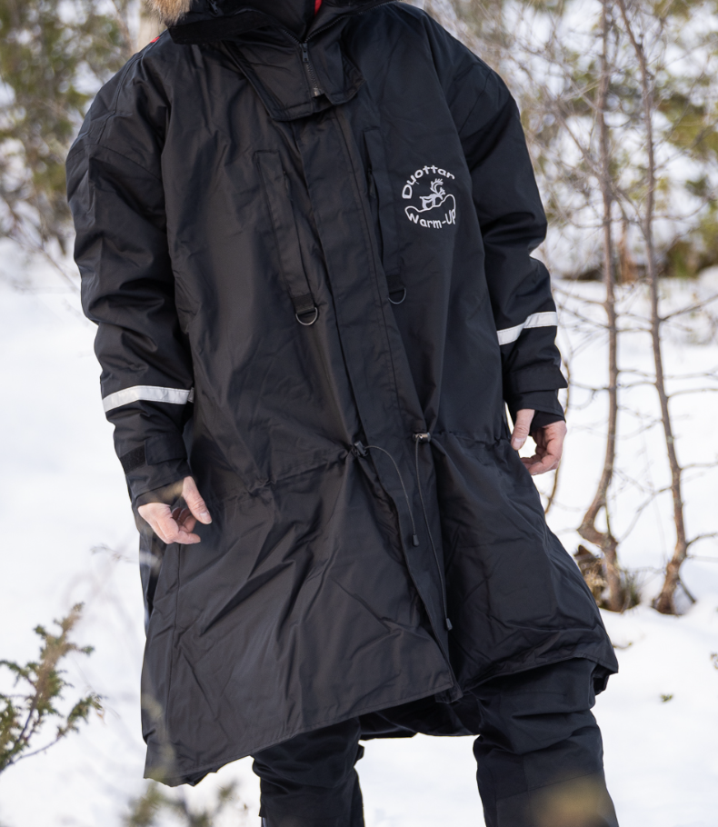 Duottar Warm-Up Black Coat