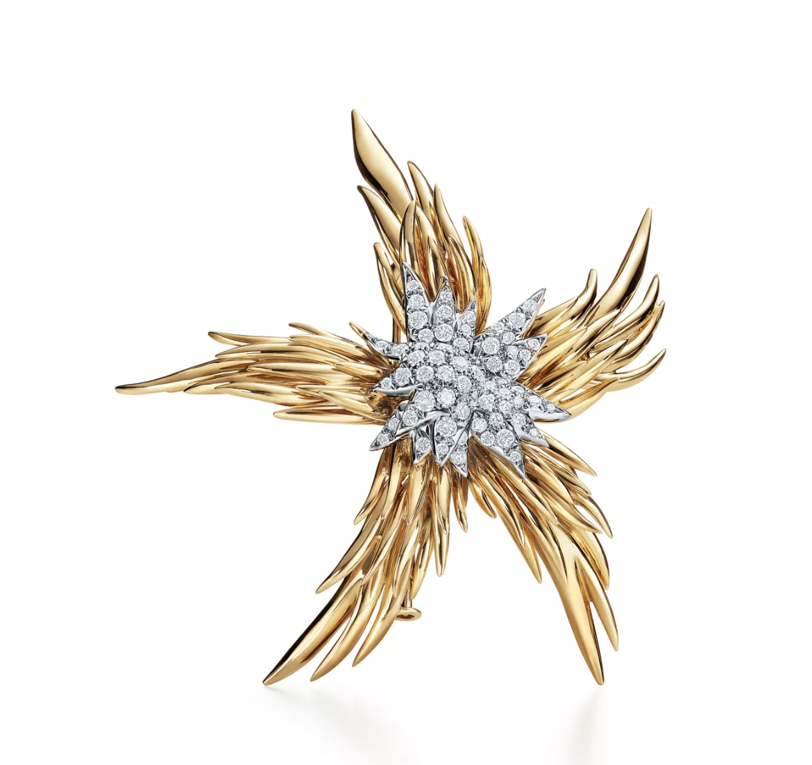 Jean Schlumberger by Tiffany Paris Flames Brooch