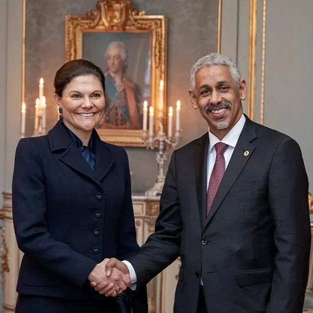 Crown Princess Victoria meets President of the African Development Bank