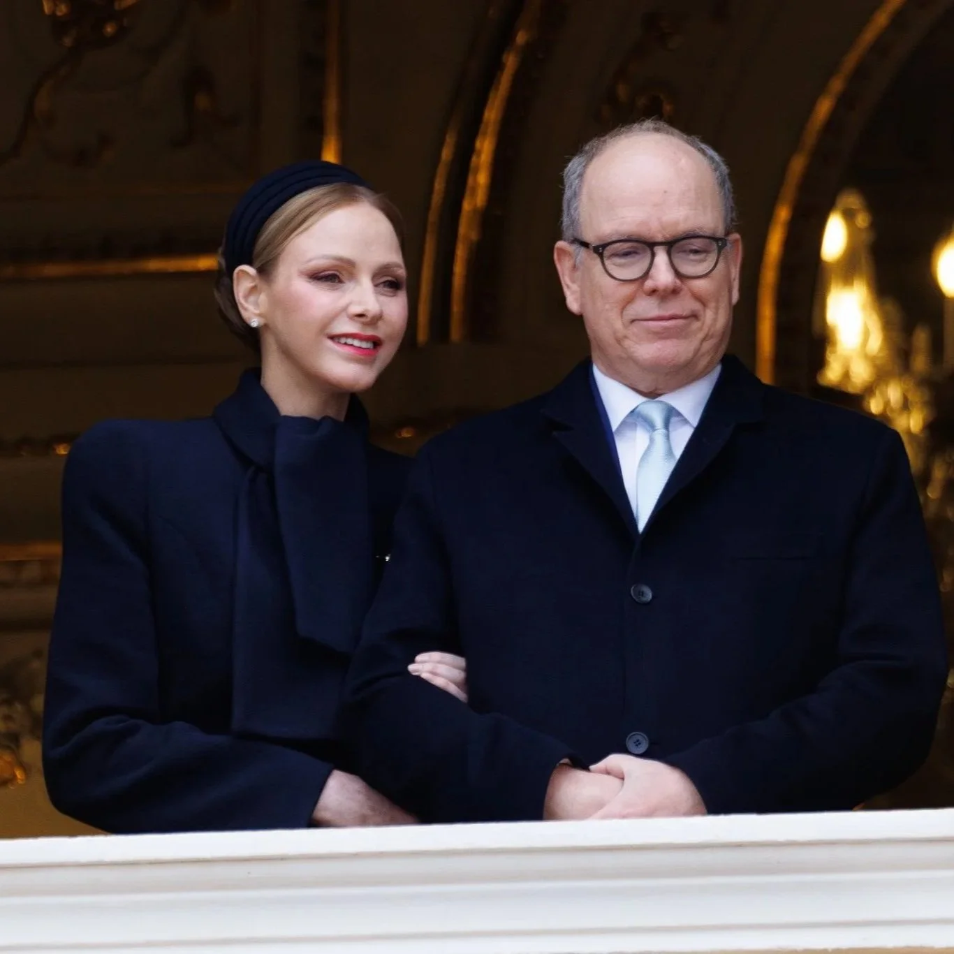 Prince Albert and Princess Charlene attend Sainte Dévote celebrations