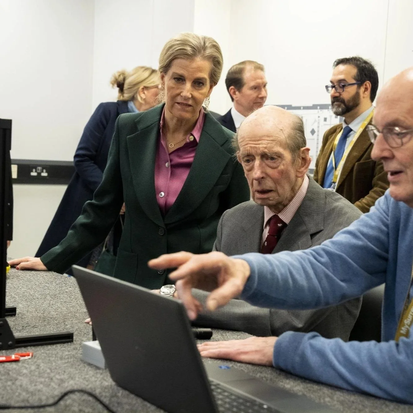 The Duchess of Edinburgh visits University of Surrey