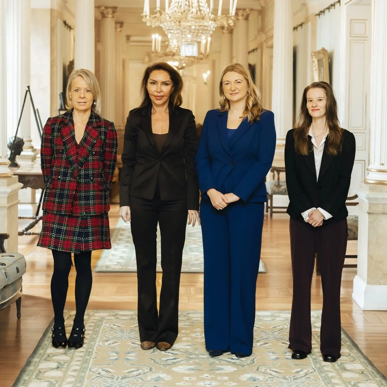 Grand Duchess Stéphanie meets "Innocence in Danger" representatives