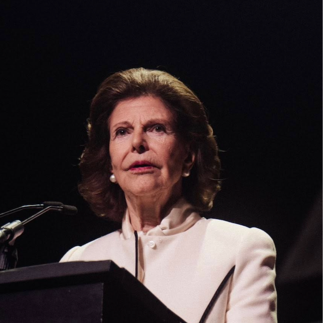 Queen Silvia attends "Det Räcker" anti-violence gala