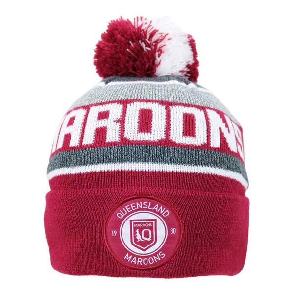QLD Maroons State of Origin Tundra Beanie.png