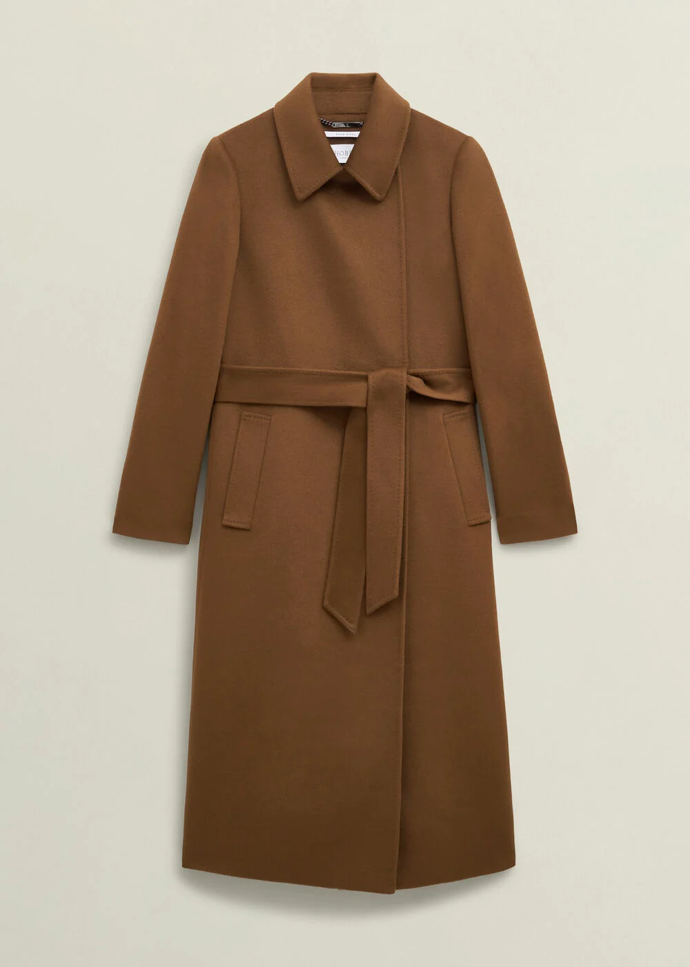 Hobbs Livia Wool Coat in Vicuna