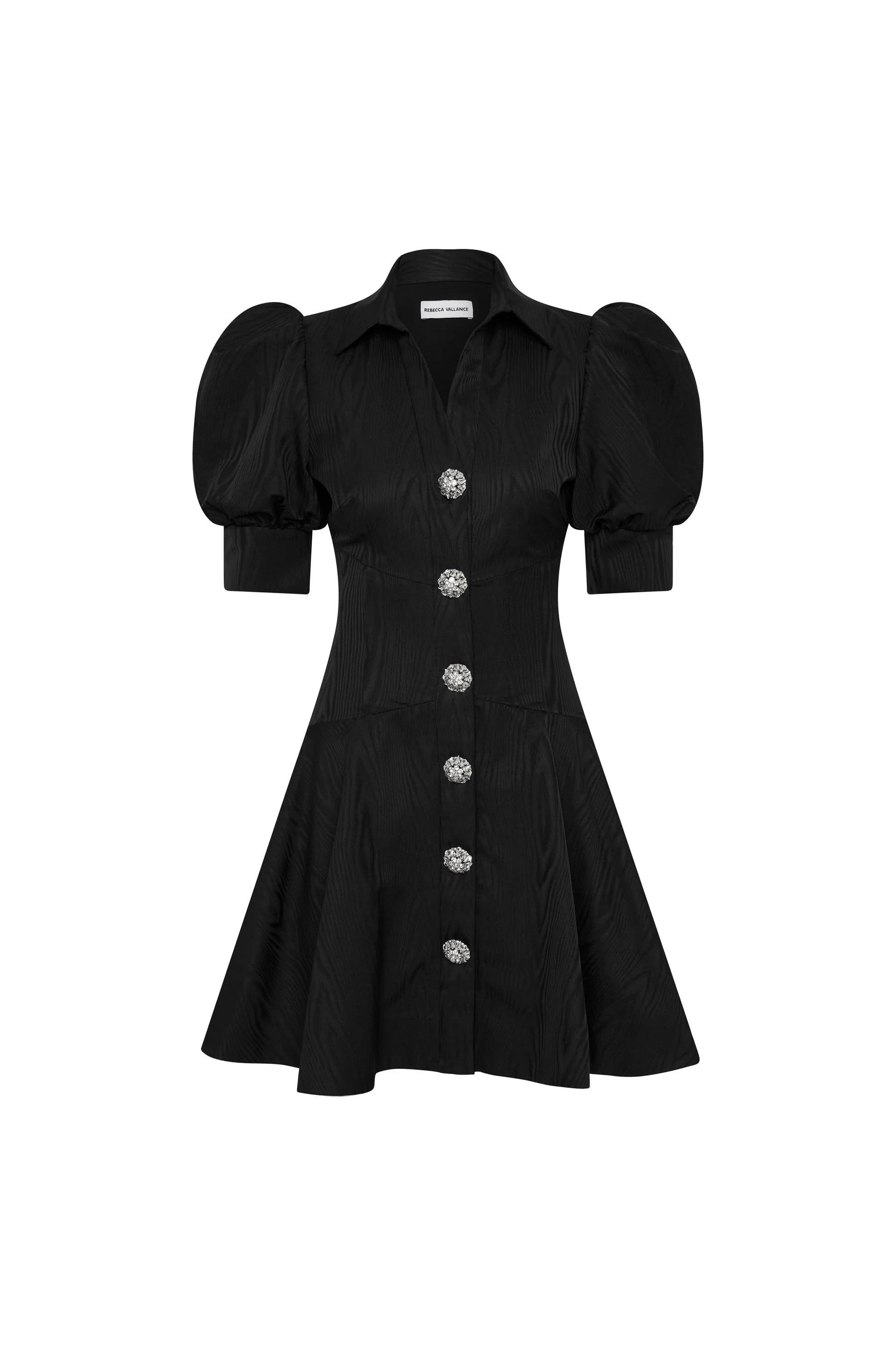 Rebecca Vallance Narcissa Mini Dress in Black