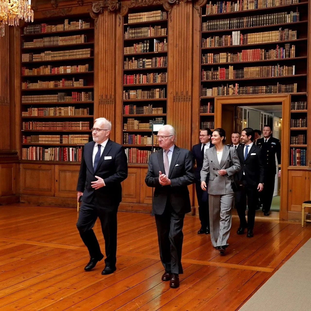 Swedish Royal Family attends Princess Estelle's Cultural Foundation seminar