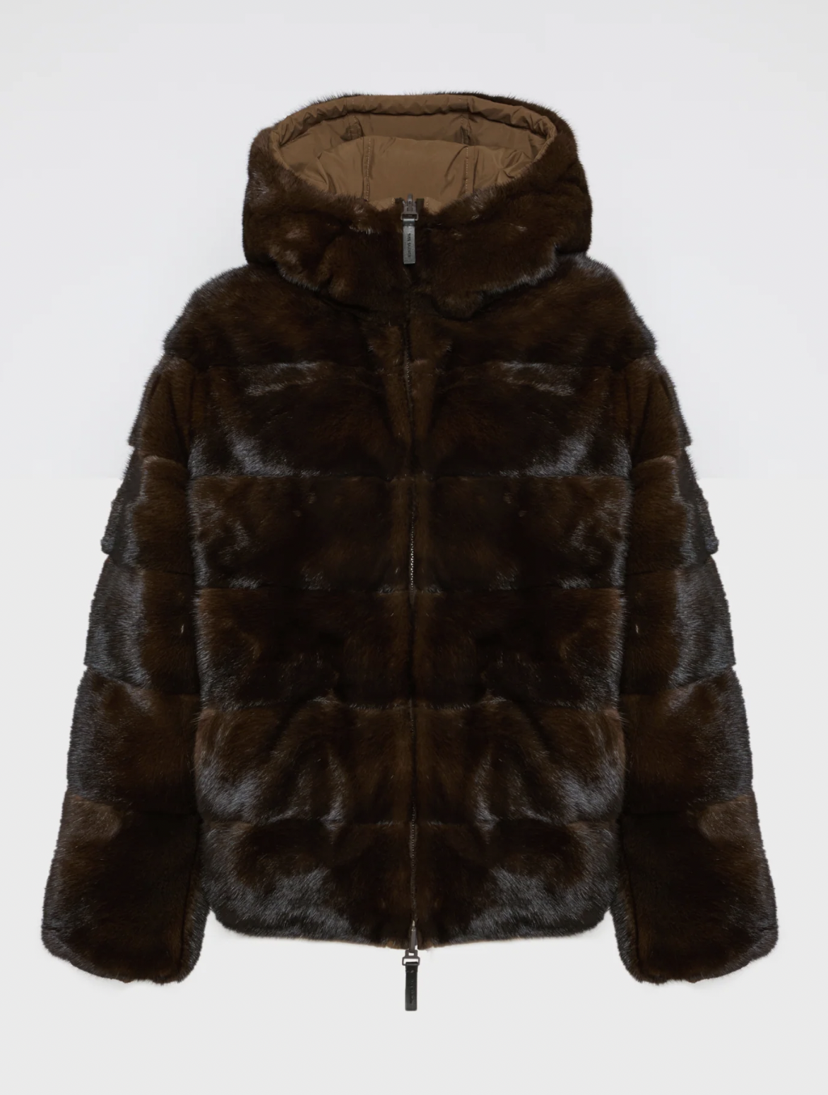 Yves Salomon Reversible Down Jacket in Mink Fur