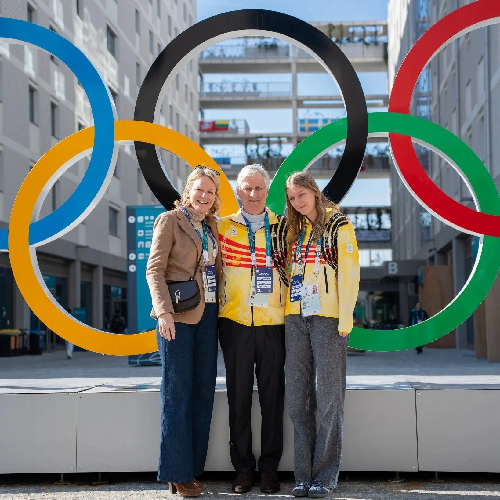 Belgian Royal Family attends Milano-Cortina 2026 Olympic Games - Day 15