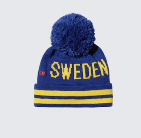 Uniqlo HEATTECH Knit Beanie in Blue