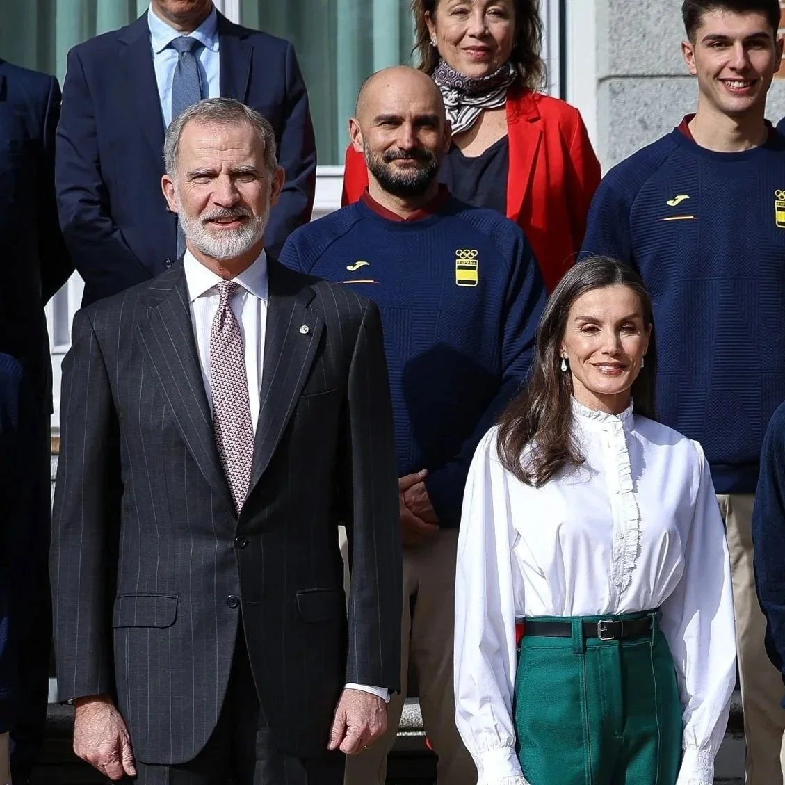 Queen Letizia hosts audiences at Zarzuela Palace