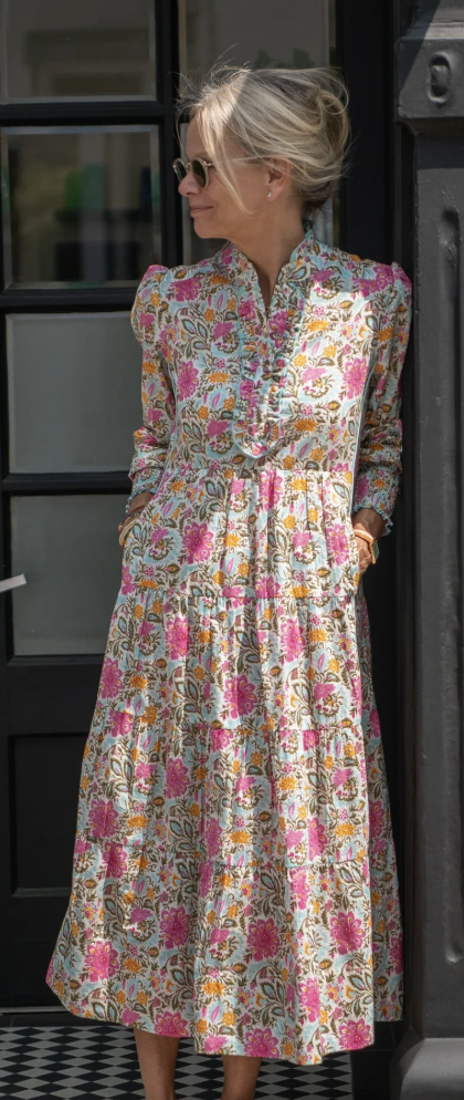 Lexy London Deborah Dress in Wild Meadow