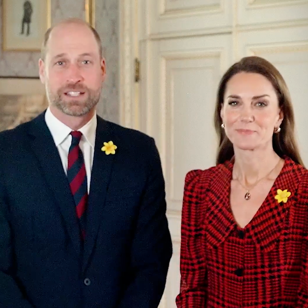 The Prince and Princess of Wales mark St David's Day