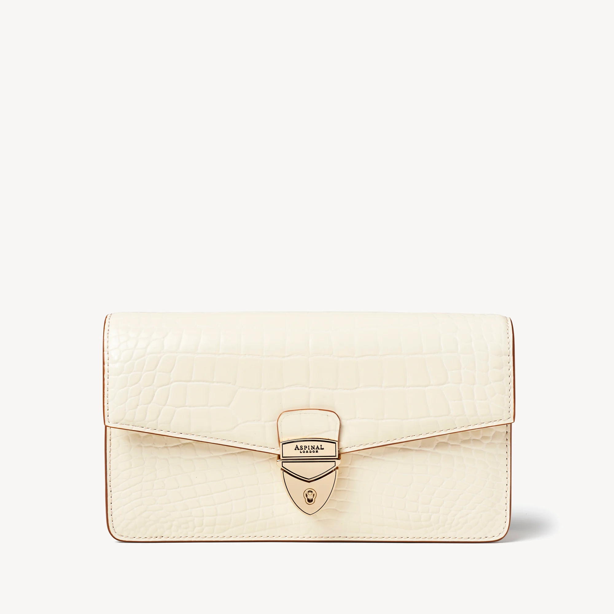 Aspinal of London Mayfair 2 Clutch in Ivory Patent Croc.png