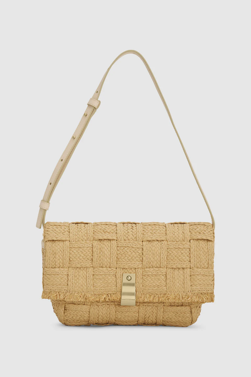 Oroton Etta Medium Clutch in Woven Raffia.png