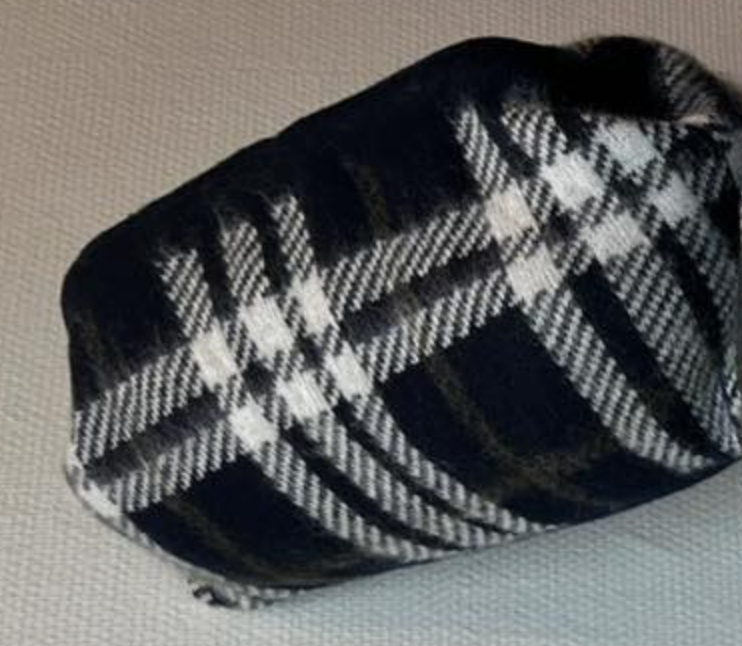 Natan Checked Large Clutch