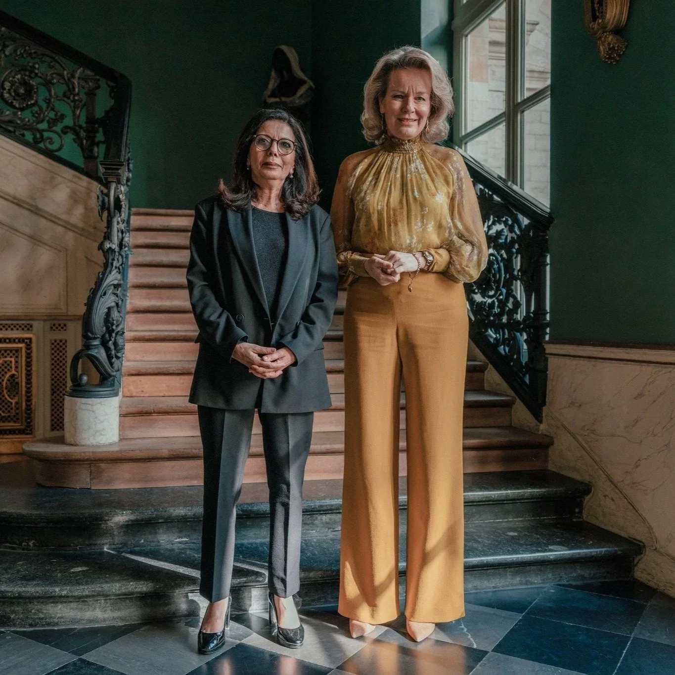 Queen Mathilde meets UN Special Representative of the Secretary-General on Violence against Children