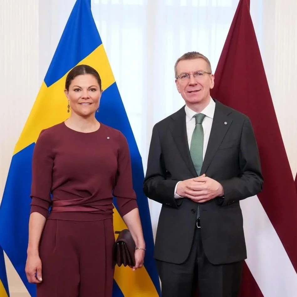 Crown Princess Victoria visits Latvia