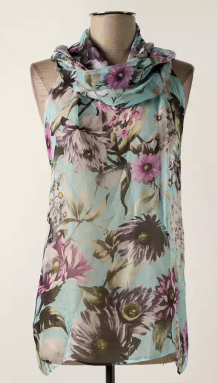 OUD Floral Printed Blouse