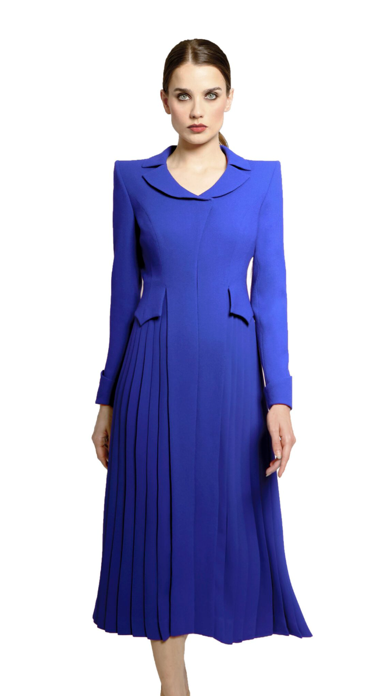 Catherine Walker Bespoke Bellflower Coatdress