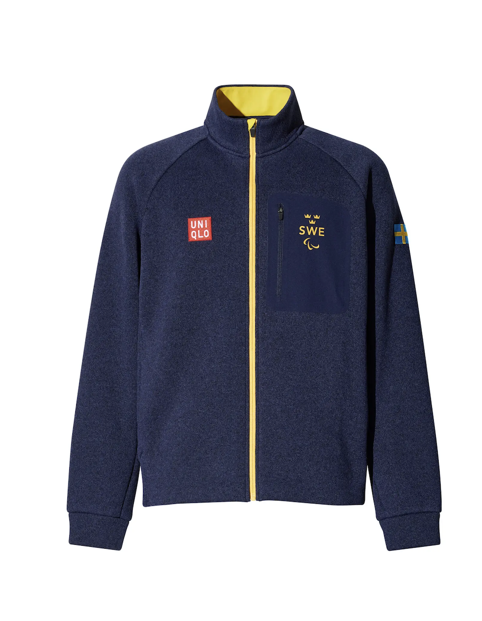 Uniqlo x Sweden Athlete Collection Fleece Full-Zip Jacket