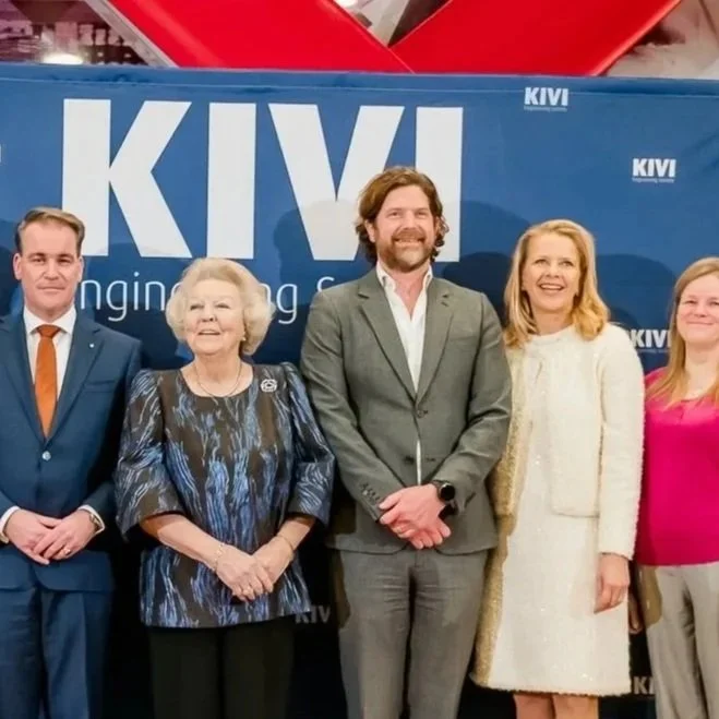 Princess Beatrix and Princess Mabel attend Prince Friso Engineering Award Ceremony